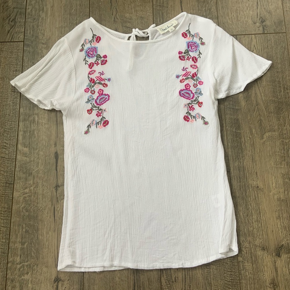 EUC Cloud Chaser Floral White Shirt | S
